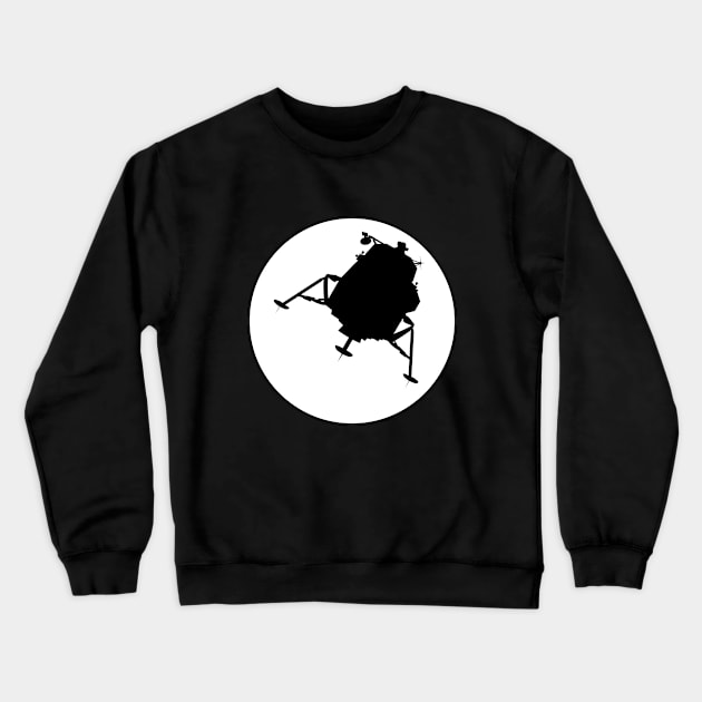 Lunar Module Crewneck Sweatshirt by MrK Shirts